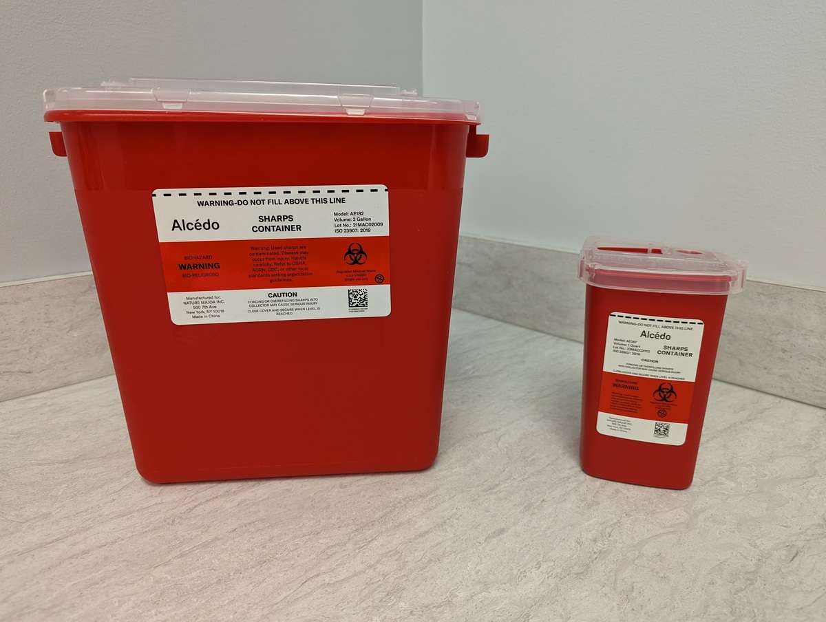 Sharps containers